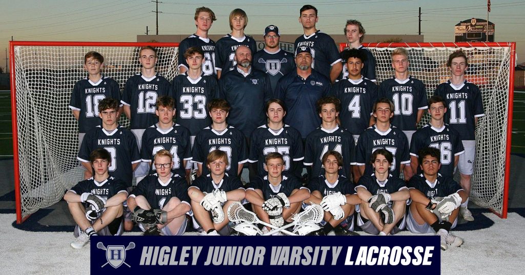 higley 2020 JV lacrosse team