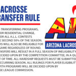 Arizona Lacrosse League Transfer Rule